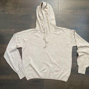 GAP Women's Cream Hooded Sweater